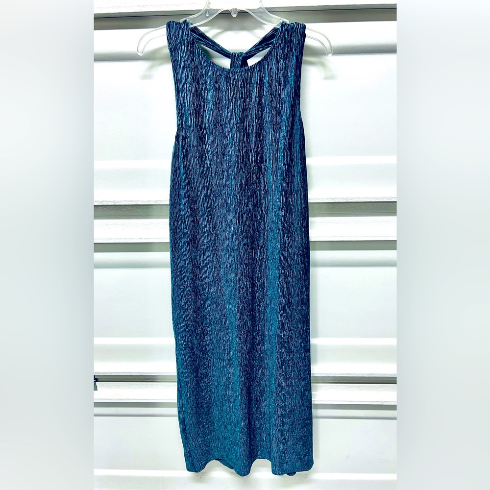 MAEVE by ANTHROPOLOGIE Maxi Prom Dress for Womens. Size Medium, Midnight Blue.